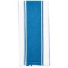 Dexam Love Colour Striped Tea Towel-Moroccan Blue, 71 x 46