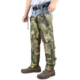 Skiguard Gaiter Chaps for Hunting: Snake Bite Protection from Ankle to Thigh, Waterpro...
