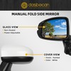 Dasbecan Driver Side Mirror Compatible with 2015-2020 Honda Fit Non-heated