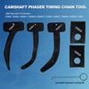 RIODEMBO Camshaft Phaser Timing Chain Tool, Crankshaft Pulley Wrench Compatible