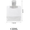 10Pcs 30ml Transparent Portable Fluid Packing Bags, New Travel Size
