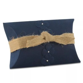 Small/Keepsake 59 Cubic Ins Blue Biodegradable Funeral Cremation Urn for Ashes