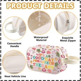 Occupational Therapy Clear Makeup Bag Occupational Therapist Gift Ot COTA Travel Toiletry Bag Organizer Pouch Cosmetic Bag (OT tm ca)