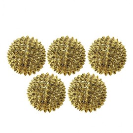 Golden Magnetic Acupressure Massager (5-Piece Bulk Set) Hand Acupressure Device