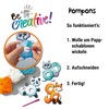 Ravensburger 18429 Be Creative Pompom Animals, DIY for Children from