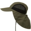 Juniper UV 50+ Talson Side Mesh Flap Cap - Olive