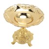 European Style Fruit Tray Metal Zinc Alloy Snack Nut Food