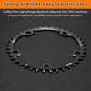 sourcing map 130BCD Bike Chainring Set 46T Round Narrow Wide