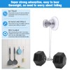 Flintronic Pack of 20 Suction Cups with Thread and Knurled