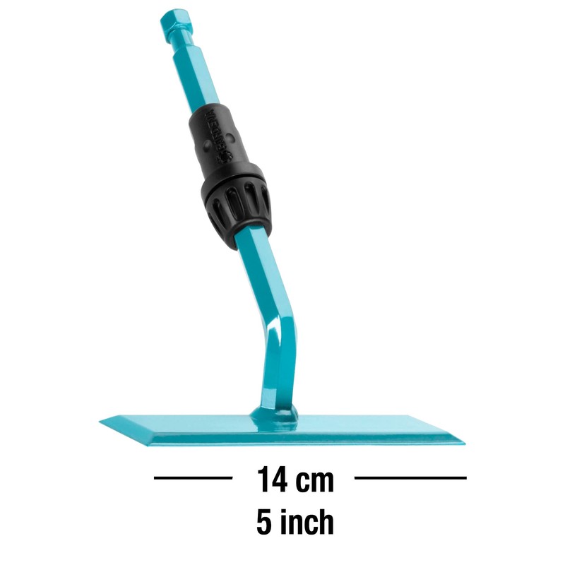 GARDENA 3187-20 Flat Combination System, Width 5.5 inches (14 cm)