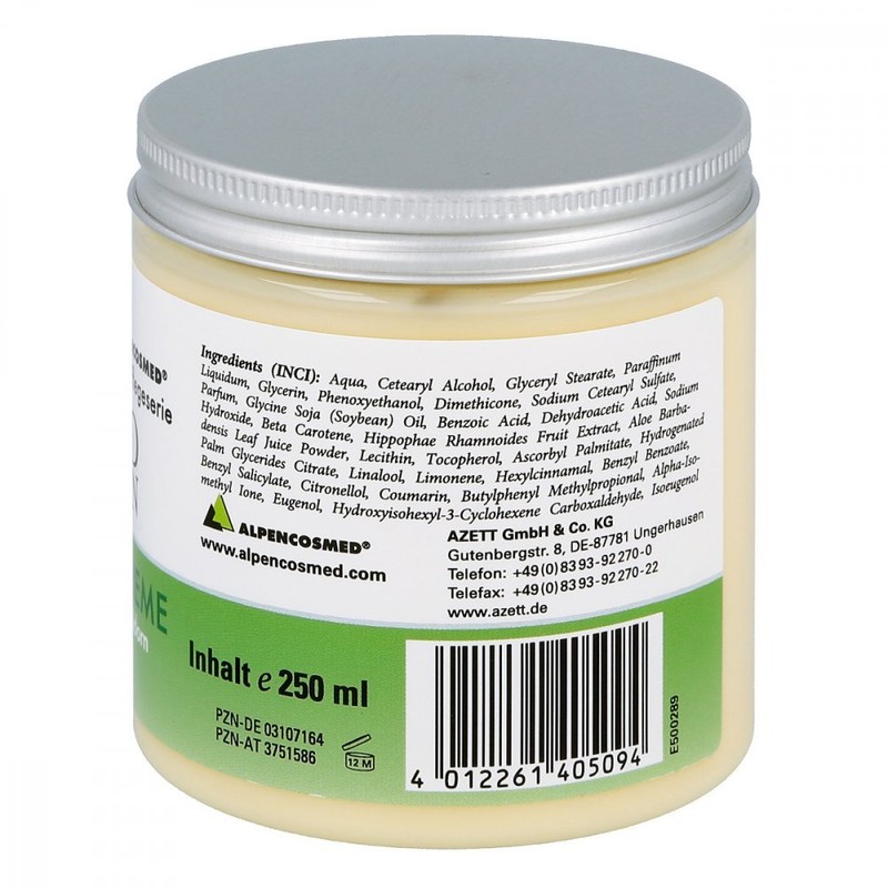 Hildegard von Bingen Aloe Vera Cream, 250 ml Tin