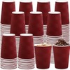 RXLWYUNLAE 120 Pack Paper Coffee Cups, 12 oz Disposable Paper