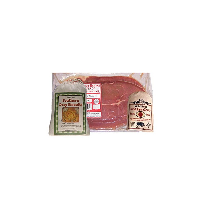 Dan'l Boone Country Ham, 8oz package, Buttermilk Biscuit Mix and