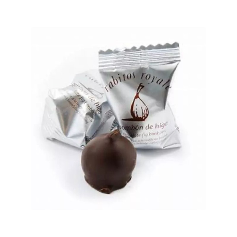 La Higuera Rabitos Royale Gourmet Dark Chocolate Stuffed Fig Bonbons