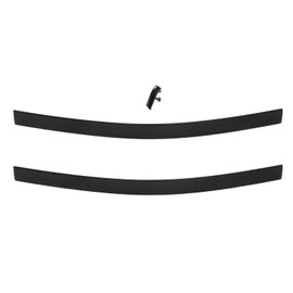 3PCS Rear Bumper Trim with Center Clip Compatible with 1983-1986 Chevy Monte Carlo SS