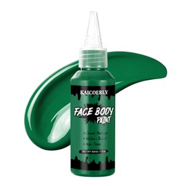 Green Face Body Paint, Water Based Face Painting Cream Makeup
