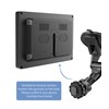 Pixelman Backup Camera Monitor Mount,(7/9 inch) Large Dual Suction Cup