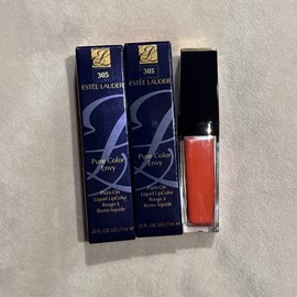Pure 2 x Estée Lauder Pure Color Envy Lipstick 305 Patently Peach 7mL NEW WITH BOX