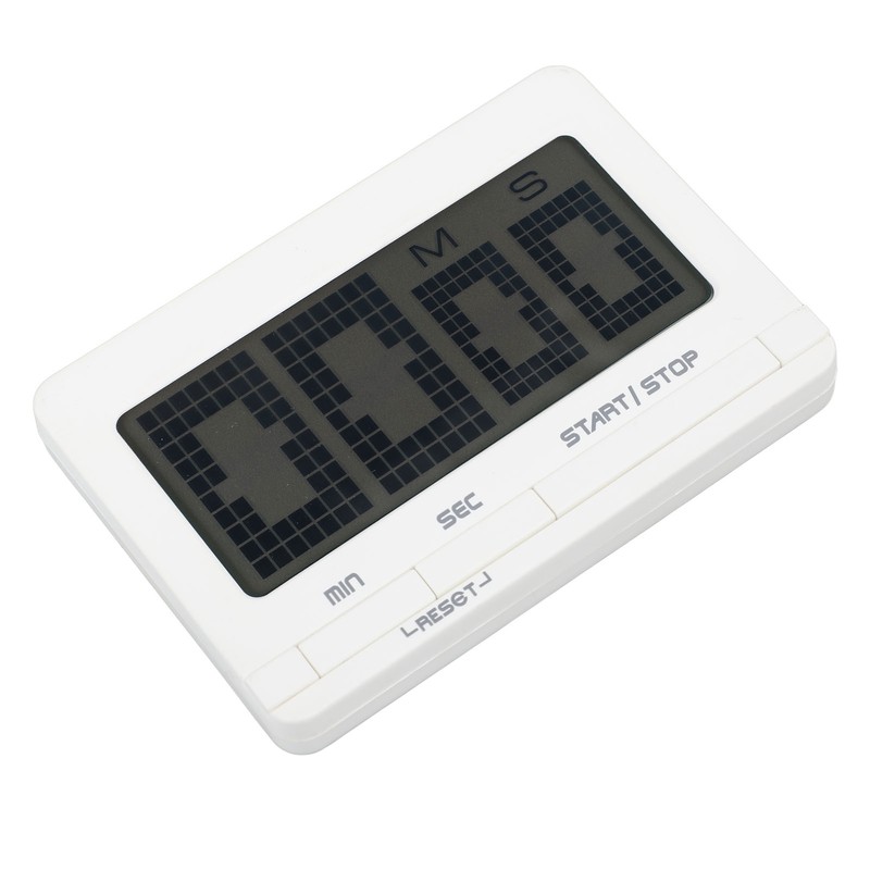 Digital Kitchen Timer Big Digits Magnetic Timer Backing Stand for