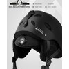 OutdoorMaster Kelvin Ski Helmet - Snowboard Helmet for Men, Women