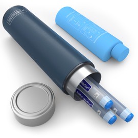 DISONCARE Odyssey 60H 1-3 bolígrafos de insulina Enfriador Estuche de viaje Enfriador de medicamentos Bolsa enfriadora de viaje TSA con pegatinas médi