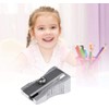 4pcs Metal Pencil Sharpener Cute Classical Makeup Pen Sharpener for