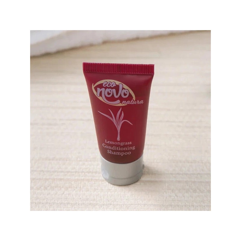 Novo (25 TUBES) NOVO LEMONGRASS HAIR SHAMPOO CONDITIONING 0.5 oz