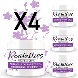 Mascarilla Capilar Hidratación De Alto Impacto 4x120g