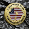 Hollycoin 5pcs Military Veteran Challenge Coins Set Bulk