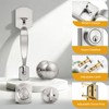 Probrico Brushed Nickel Door Locks for Front Door, Entry Door
