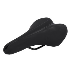 Bike Seat Thicken High Elastic Sponge Comfortable Waterproof Black Bicycle Saddle for Road Mountain Biking