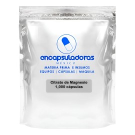 Citrato Magnesio 000 Cápsulas Natural
