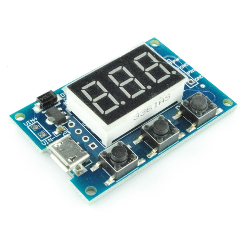 Variable PWM signal generator with frequency indicator (substrate)