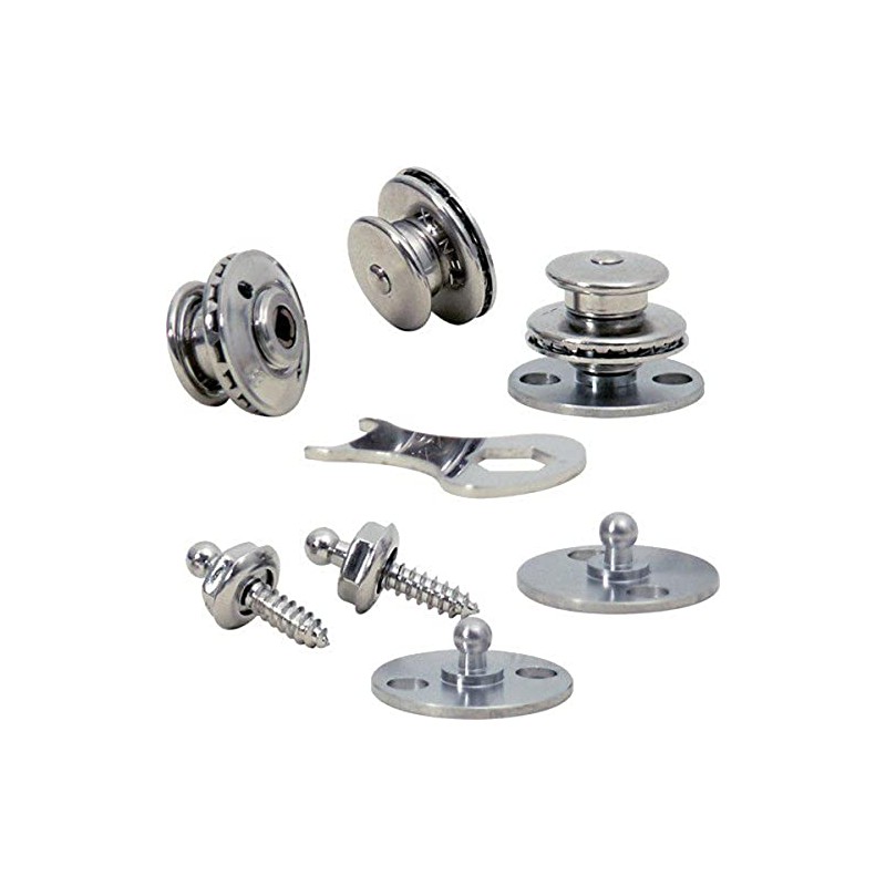 Hindermann Loxx Self Locking Snap Fasteners Set of 5