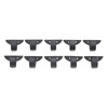 Locadence Pack of 10 Wall Hooks, Waterproof Bathrobe Hooks, Towel