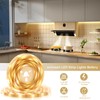echosari 2 PCS Strip Lights Battery Operated, 9.8Ft 90 LED