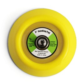 Z-LION 3" Hook and Loop Backing Pad 5/16"-24 Thread for Dual Action Car Polisher Sanding Polishing