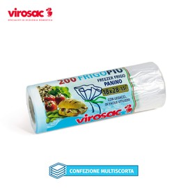 virosac 111998 Press for Fridge and Freezer Bags, 18 x 5.5 x 5.5 cm, 200 Units