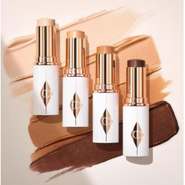 Charlotte Tilbury ORIGINAL Unreal Skin Sheer Glow Tint Feuchtigkeitsspendende Foundation Stick | 9 Gramm | by Bella (7 Medium, 9 g (1 Pack)