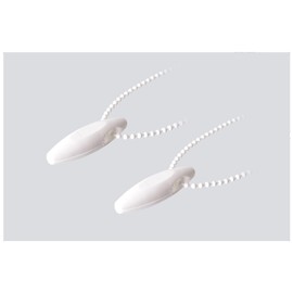 EFIXS Chain Weight for Roller Blinds, Slat Curtains and Chain Hoist Blinds – Colour: White – Pack of 2