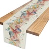 Nautical Table Runner, Summer Coastal Starfish Table Decor 13"x36"