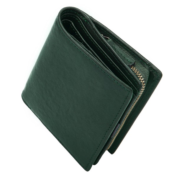 [Elegant Life] Genuine Leather Wallet, Natural Cowhide Leather Wallet, Men's,