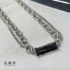 S.W.P bssn-007-018oya Men's Stainless Steel Necklace, Simple, Clean