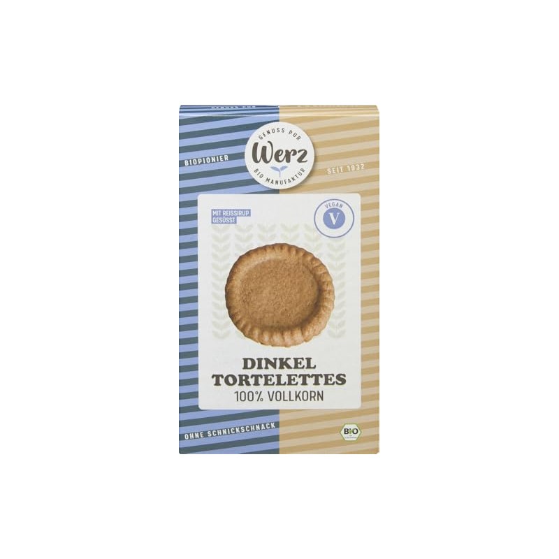 Tortelettes, Spelt Whole Grain 2 x 115 g