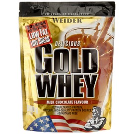 Weider Gold Whey Bag Twin Pack (2 x 500 g Banana Split, 1er Pack (1 x 1 Kg