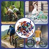 Bicycle Cable End Caps, 80-Pack Alloy Brake and Shifter Tips,