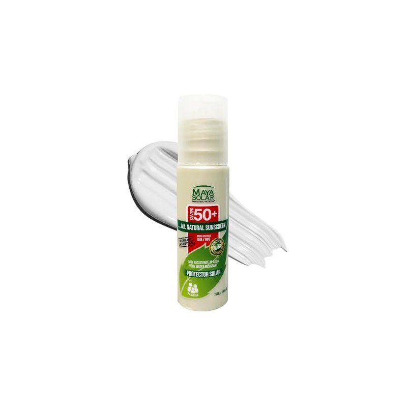 Maya Solar Bloqueador 100 Ingredientes Naturales Minerales Spf Viajes
