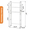 Simple Trending Over The Toilet Storage Rack with Toilet Paper