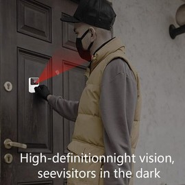 TooToo Wireless Video DoorbellDoor Bell WiFi Smart Intercom Ring Security Phone Camera