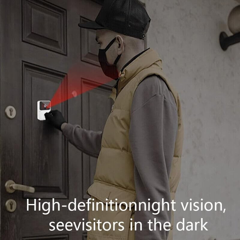 TooToo Wireless Video DoorbellDoor Bell WiFi Smart Intercom Ring Security
